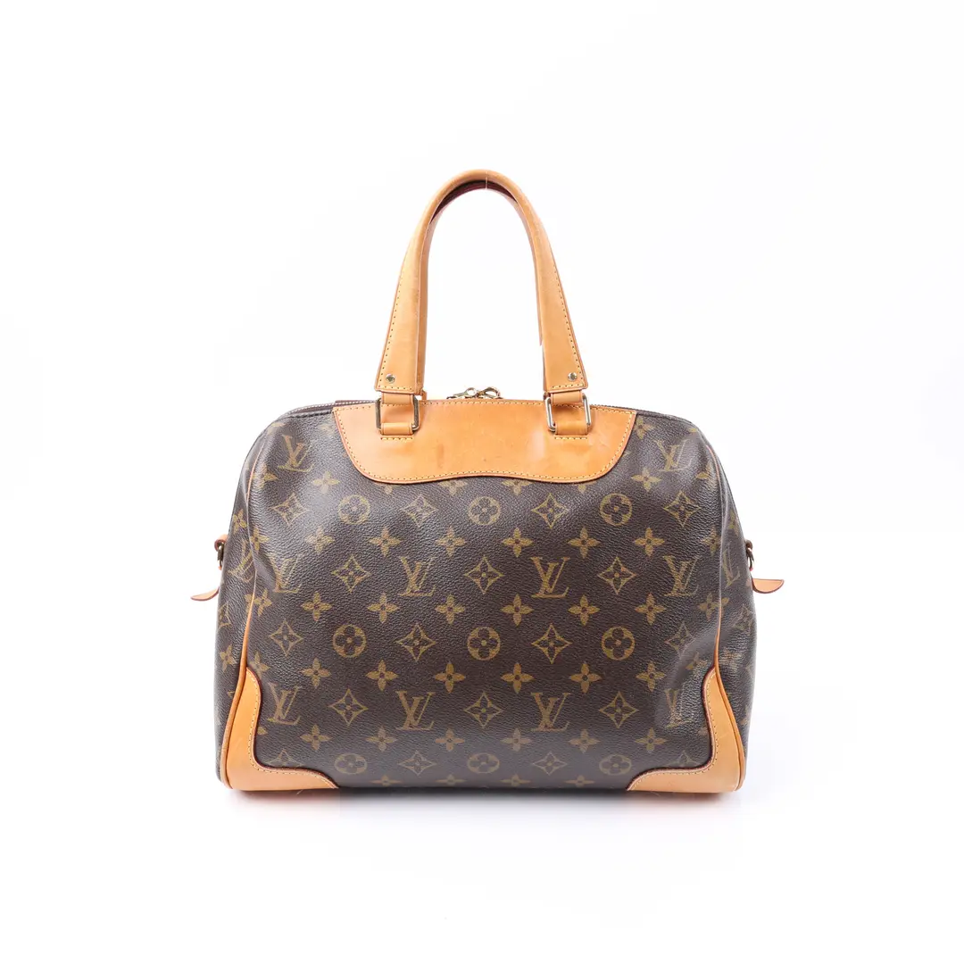 Louis Vuitton Ellipse Brown Monogram Canvas Handbag