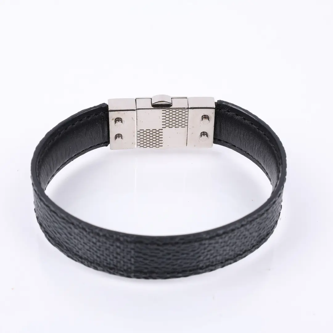 Louis Vuitton Check It Black Damier Graphite Bracelet