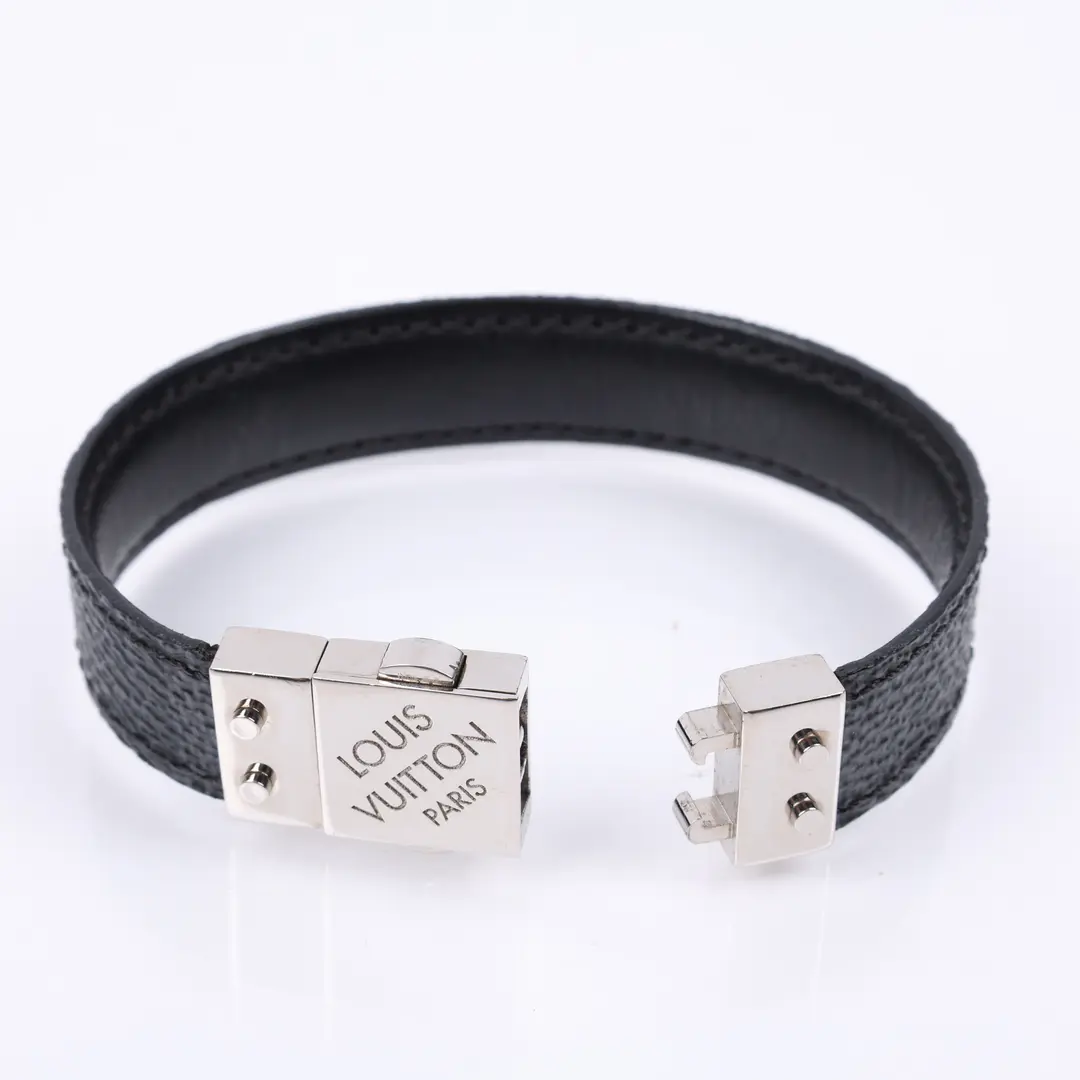 Louis Vuitton Check It Black Damier Graphite Bracelet
