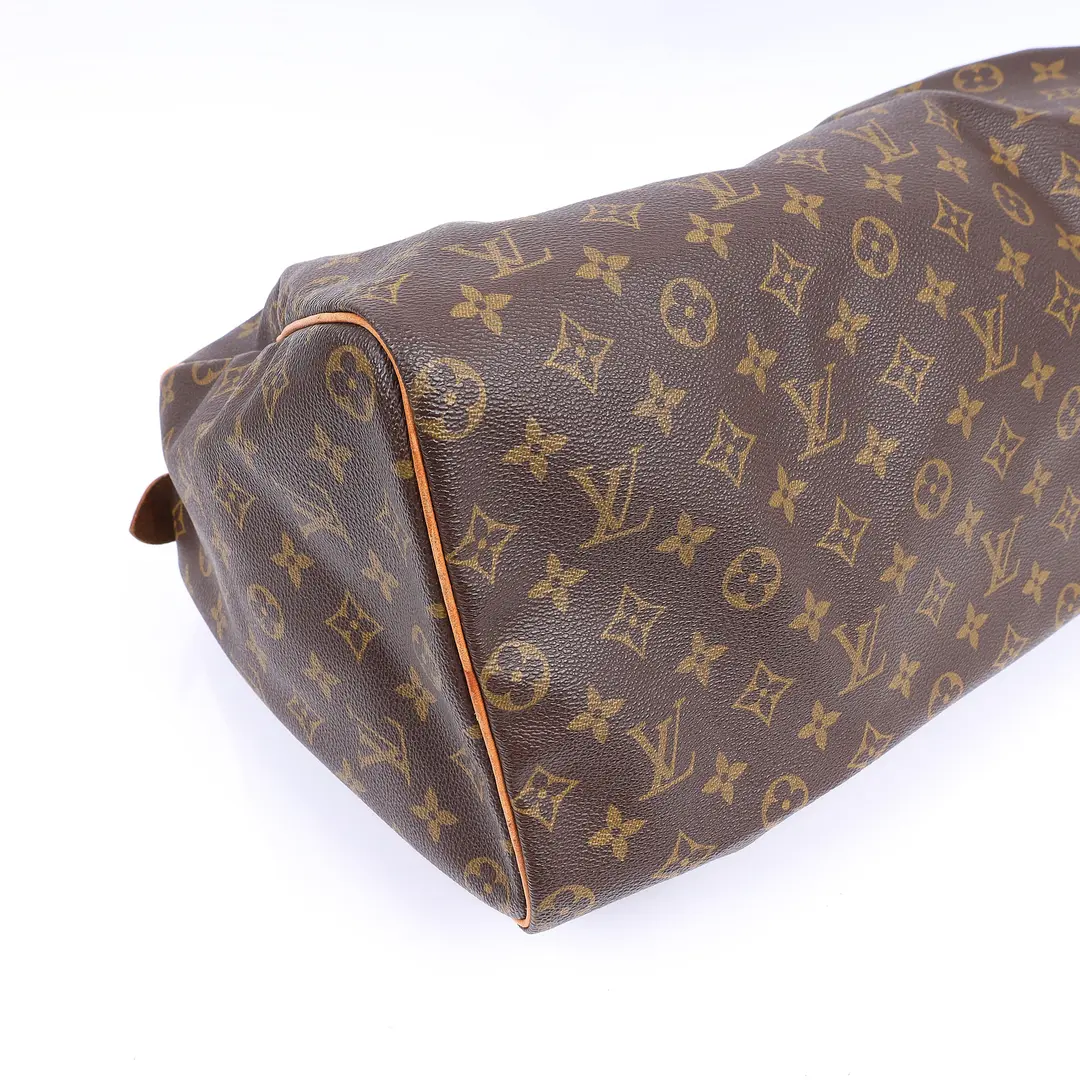 Louis Vuitton Speedy Brown Monogram Canvas Handbag