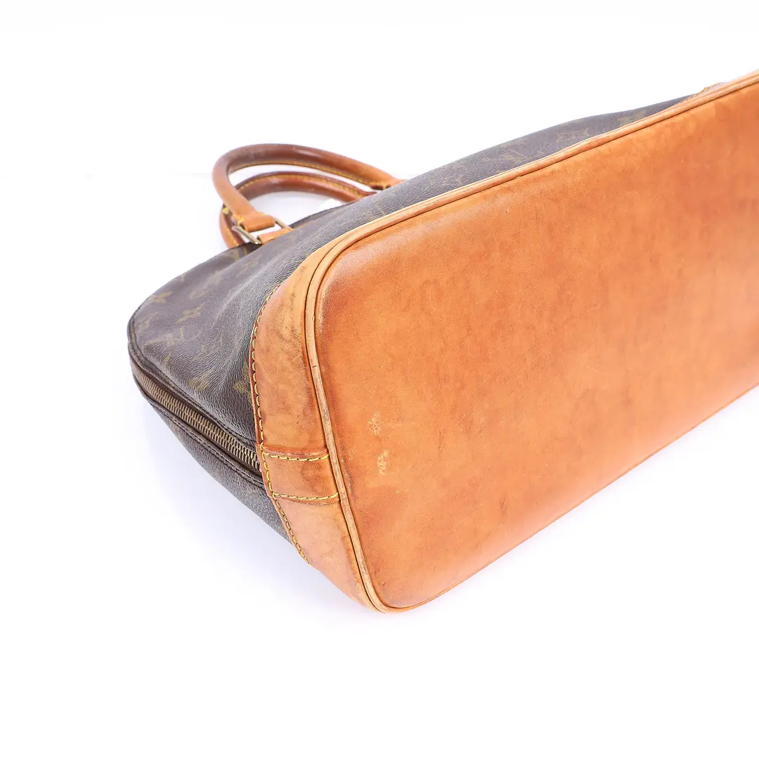 Louis Vuitton Alma PM Brown Monogram Canvas Handbag