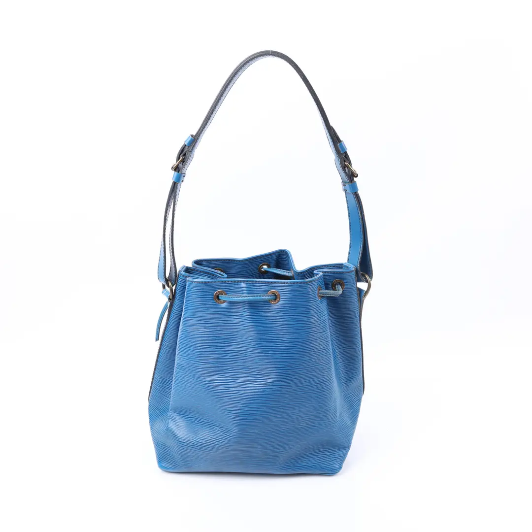 Louis Vuitton Noe Blue Epi Leather Shoulder Bag
