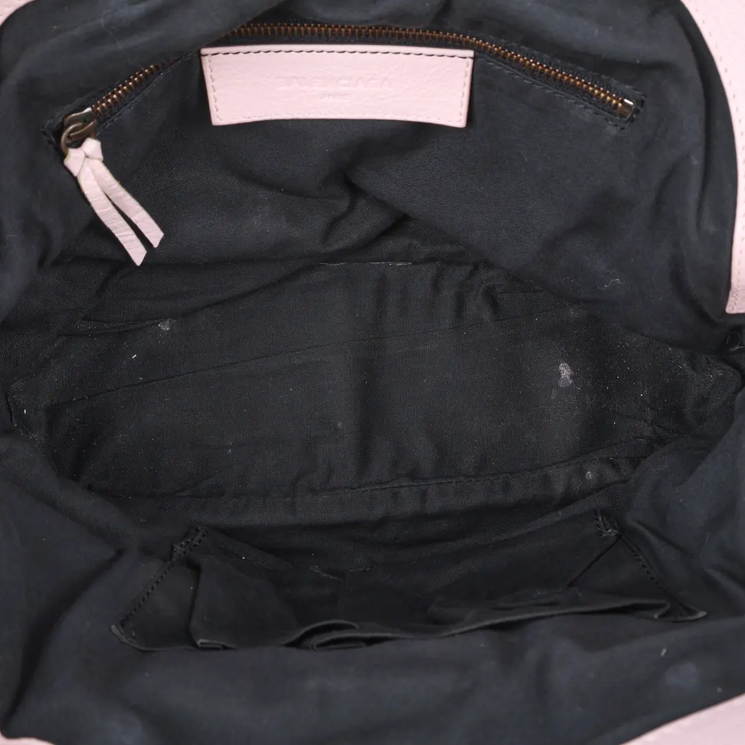 Balenciaga Twiggy Pink Leather Shoulder Bag