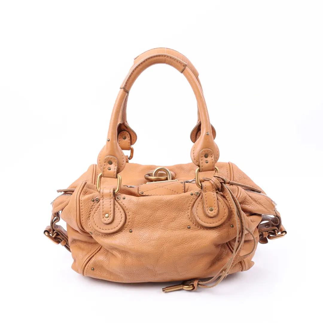 Chloe Paddington Brown Leather Shoulder Bag