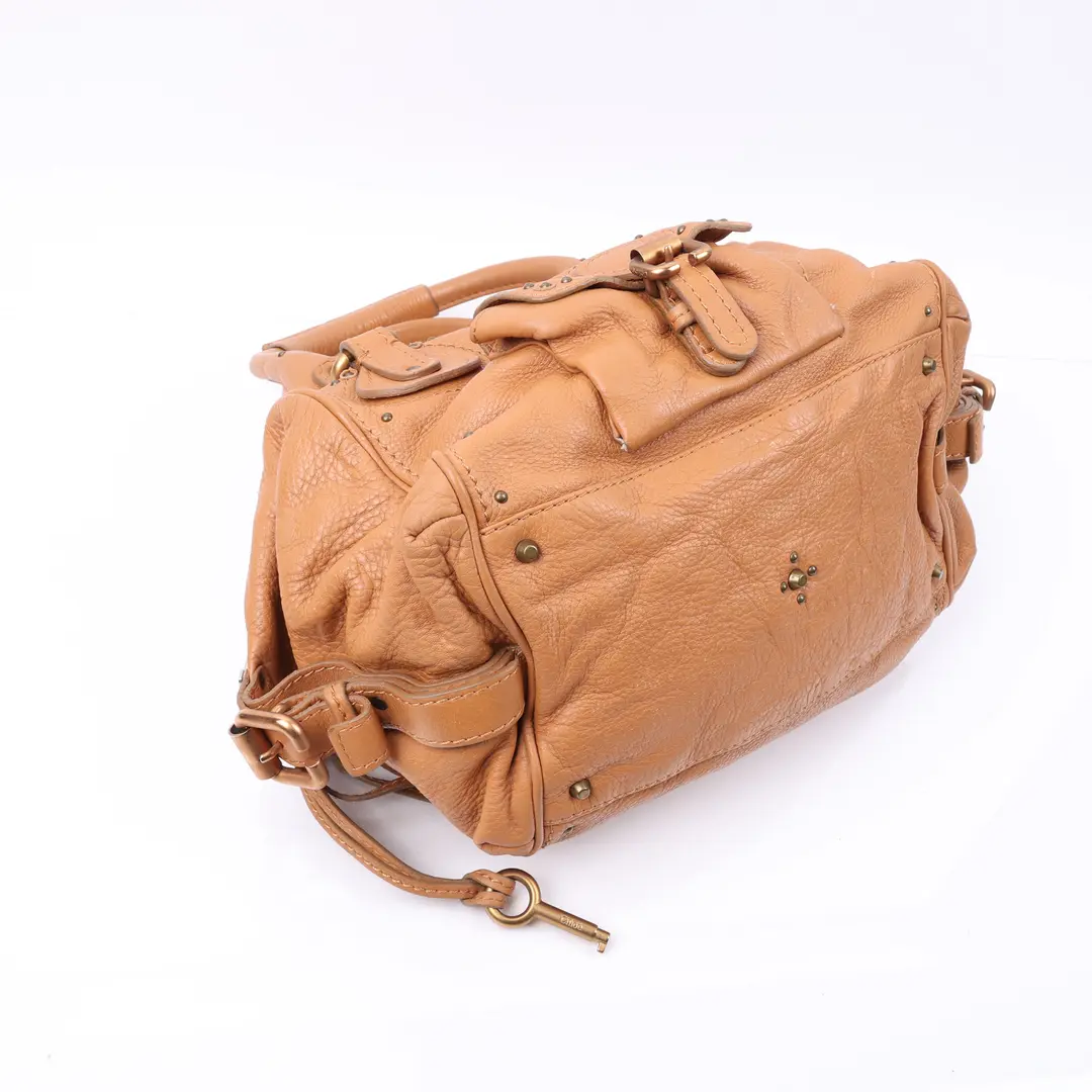 Chloe Paddington Brown Leather Shoulder Bag