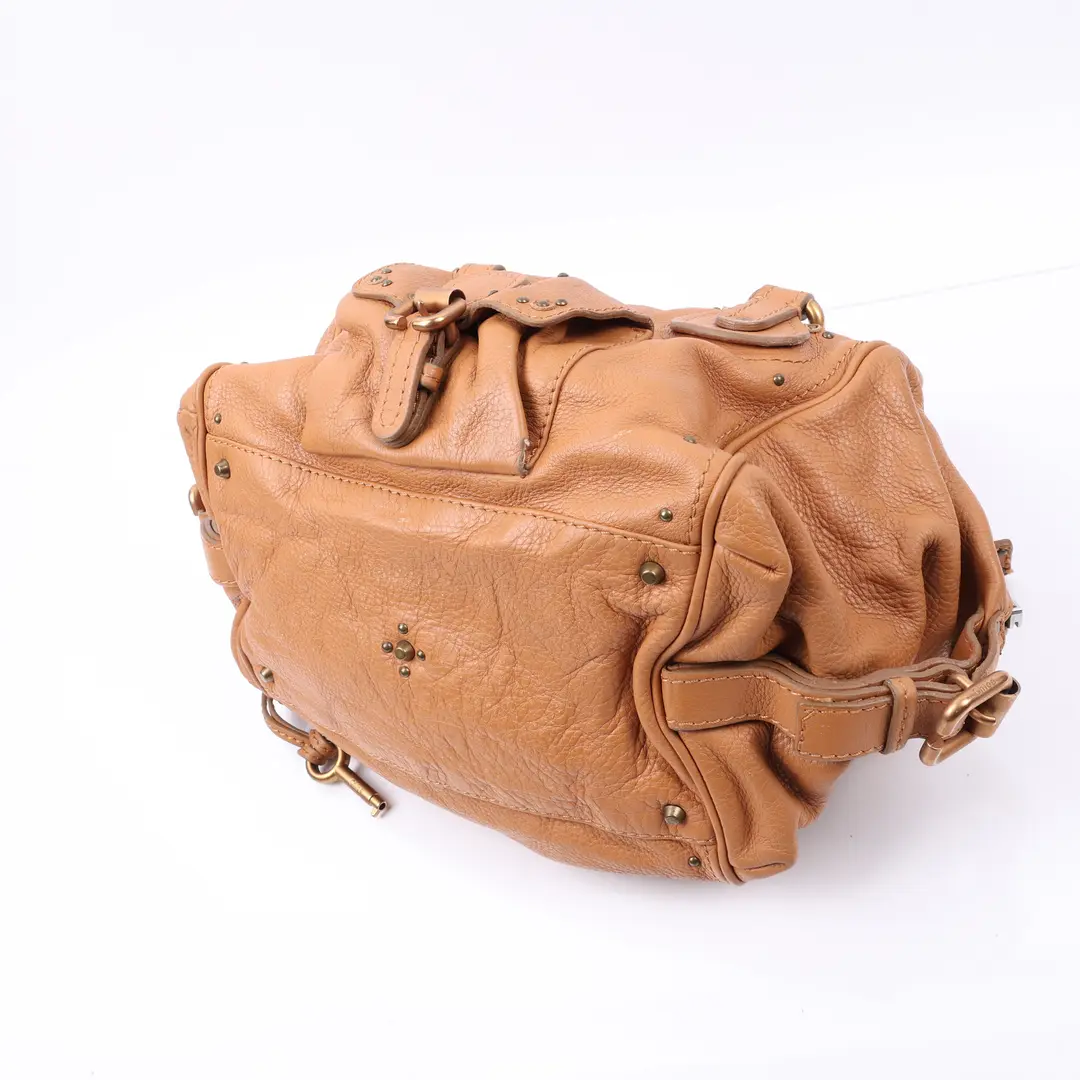 Chloe Paddington Brown Leather Shoulder Bag