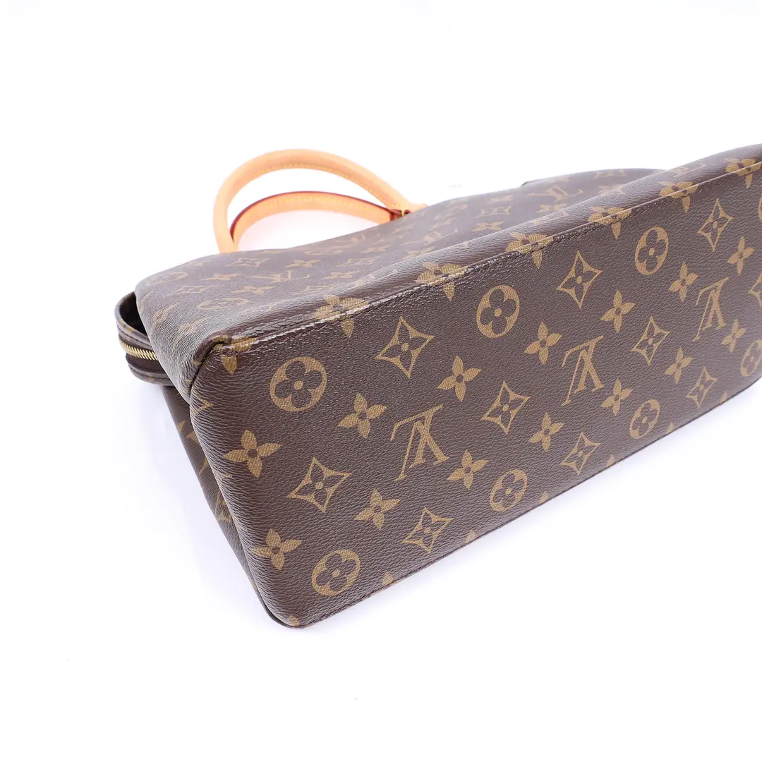 Louis Vuitton Pallas Brown Monogram Handbag