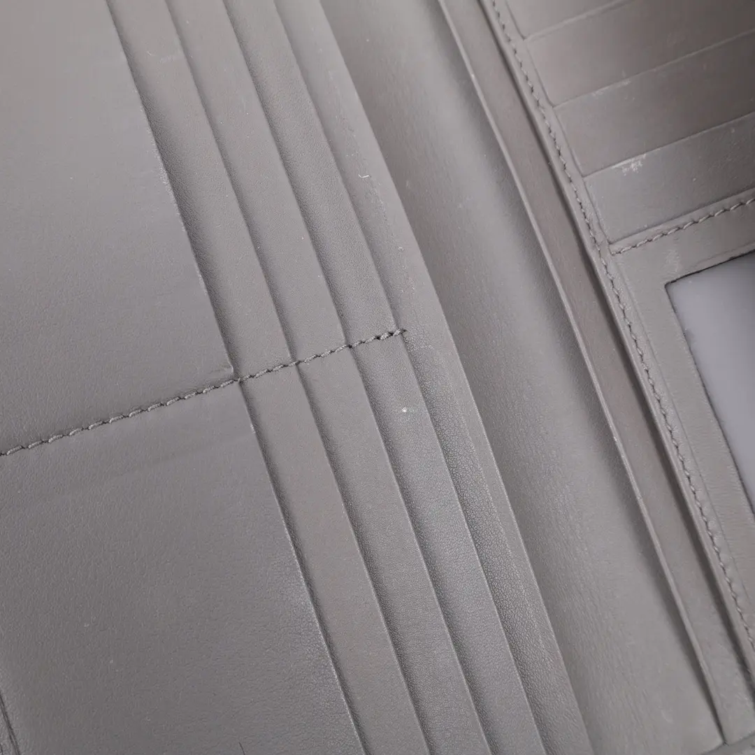 Gucci Microguccissima Gray Leather Wallet