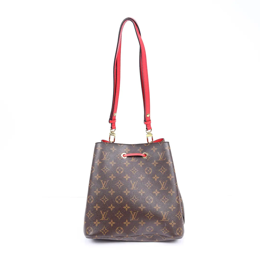 Louis Vuitton NeoNoe Brown Monogram MM Bucket Bag