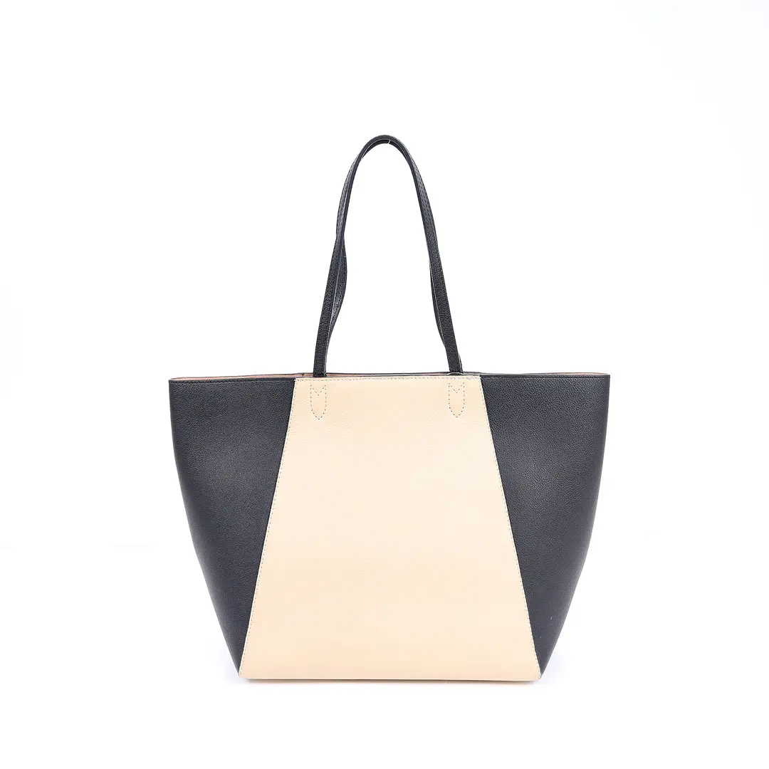 Louis Vuitton Lockme Cabas Black Leather Tote Bag