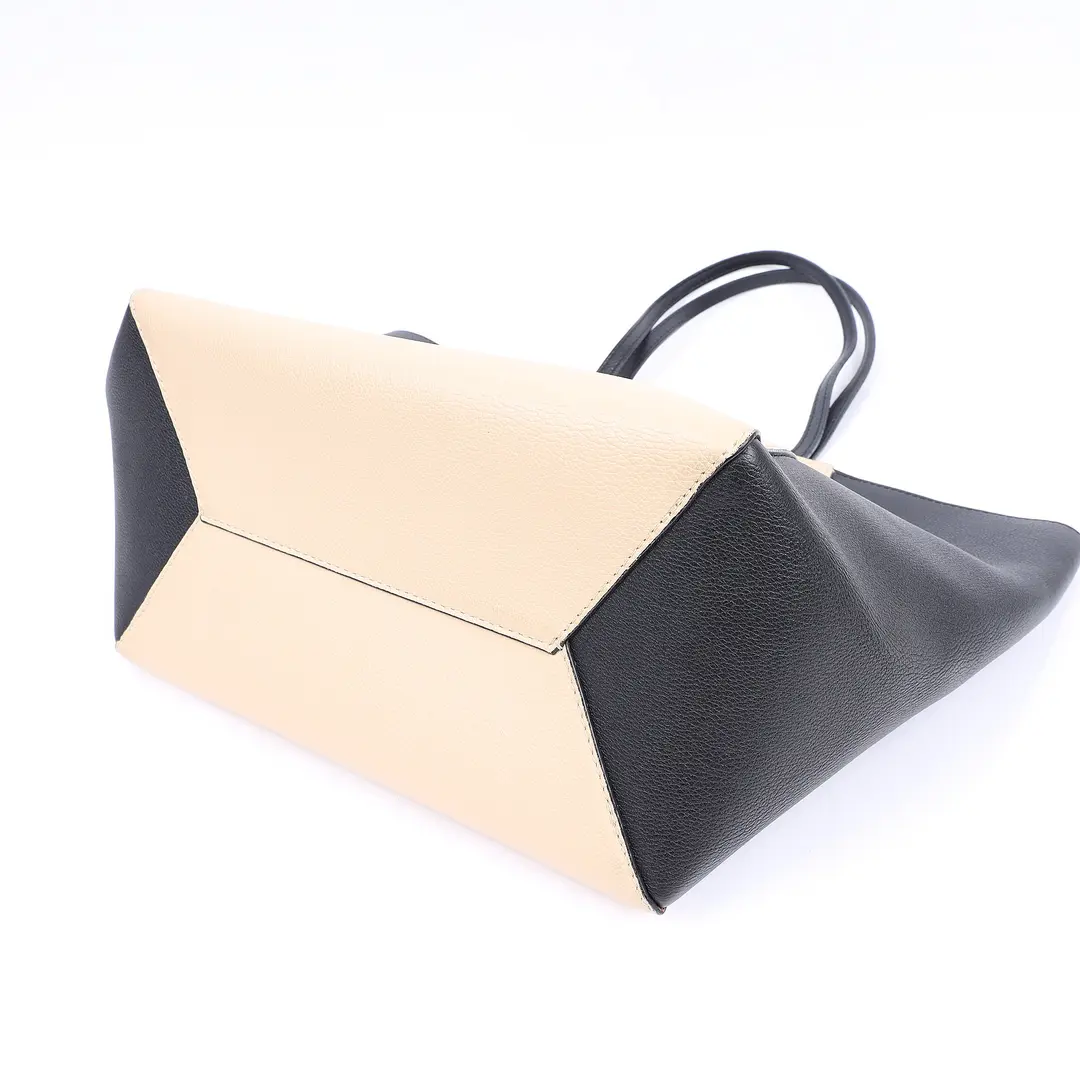 Louis Vuitton Lockme Cabas Black Leather Tote Bag