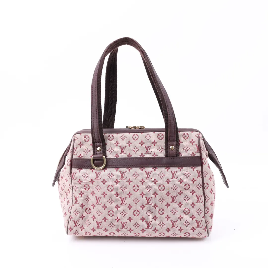 Louis Vuitton Josephine PM Pink Monogram Mini Lin Bag