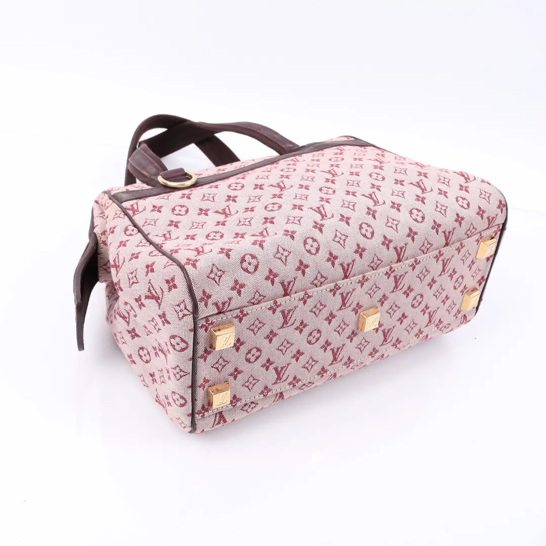 Louis Vuitton Josephine PM Pink Monogram Mini Lin Bag