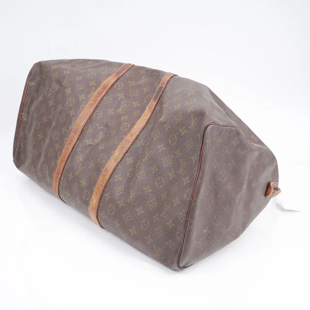 Louis Vuitton Keepall 55 Brown Monogram Duffle Bag