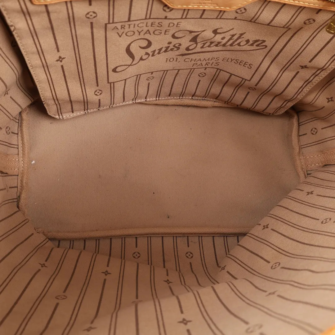 Louis Vuitton Neverfull MM Brown Monogram Tote Bag