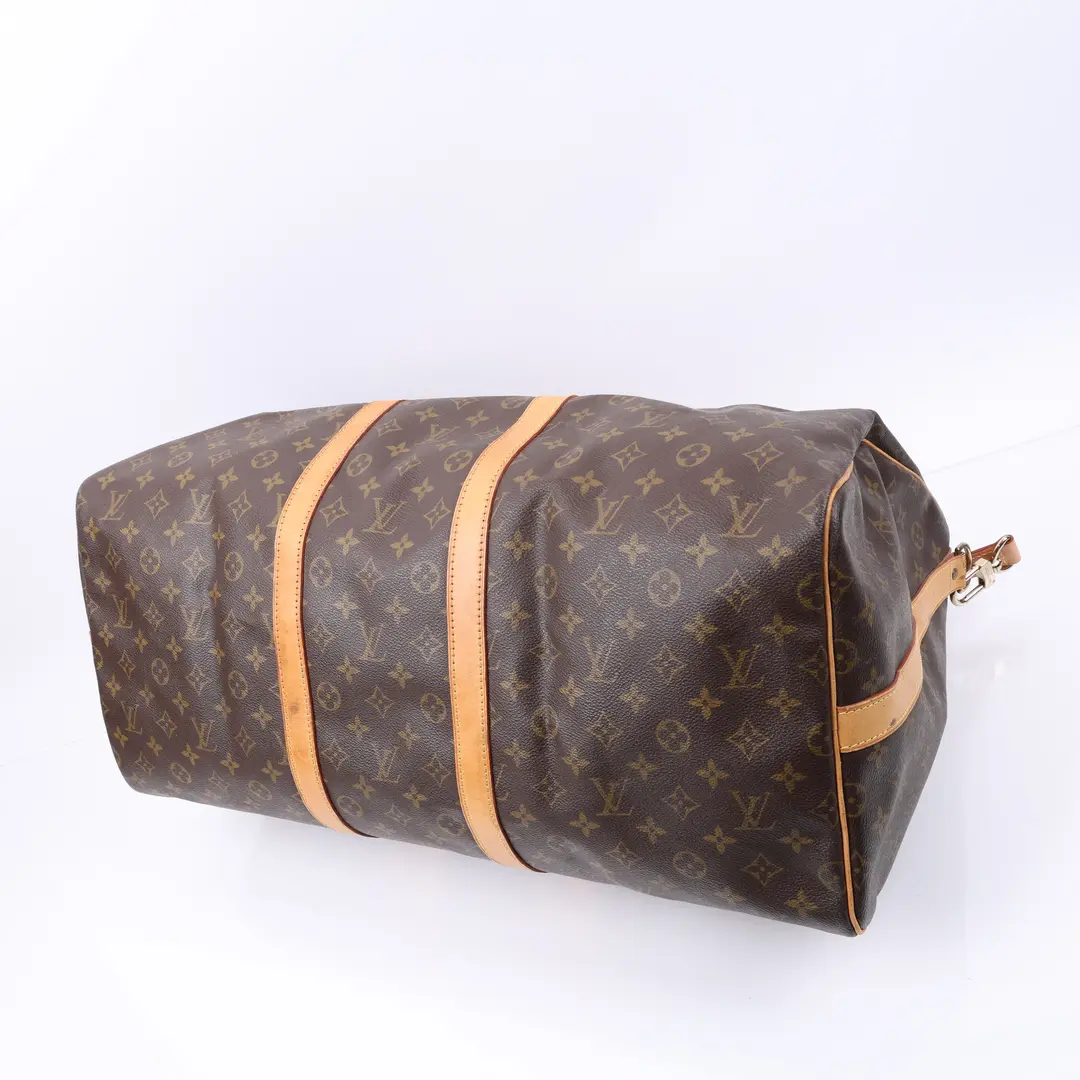 Louis Vuitton Keepall Bandouliere Brown Monogram Travel Bag