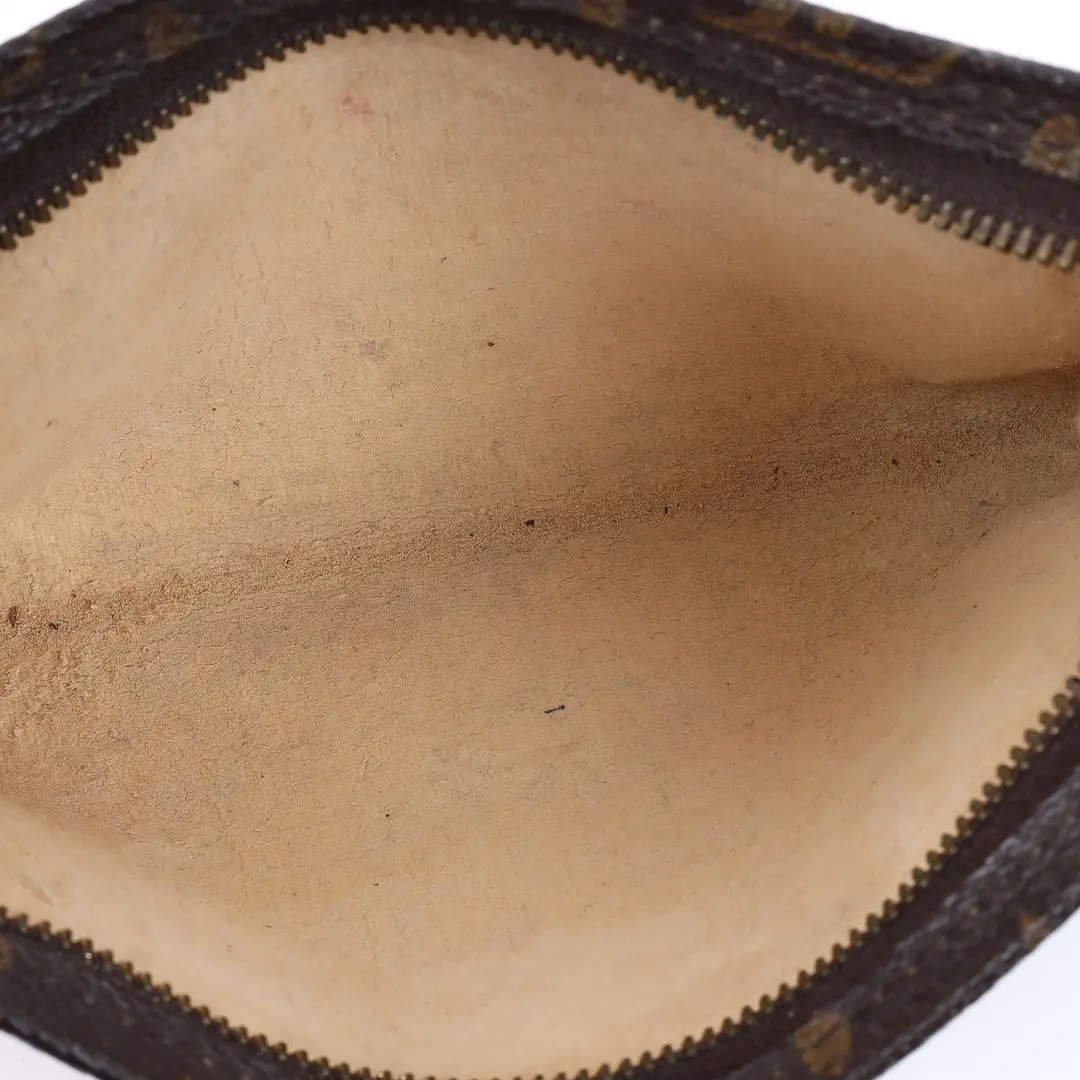 Louis Vuitton Poche Toilette Brown Monogram Pouch