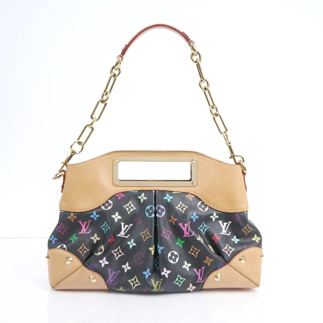 Louis Vuitton Multicolore Beverly MM Black Shoulder Bag