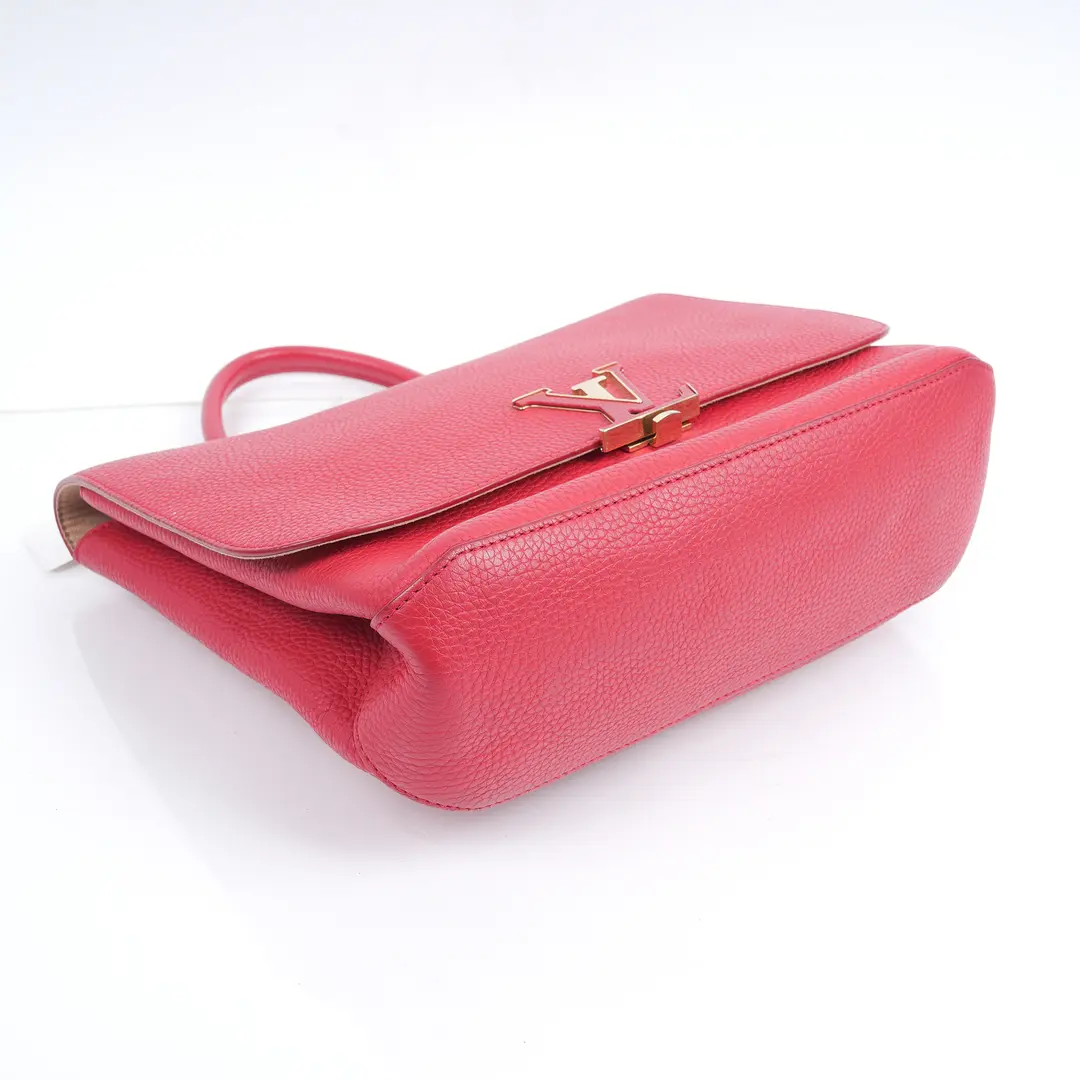 Louis Vuitton Lockme Ever Pink Leather Shoulder Bag