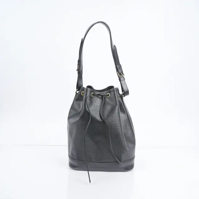 Louis Vuitton Noe Black Epi Leather Shoulder Bag