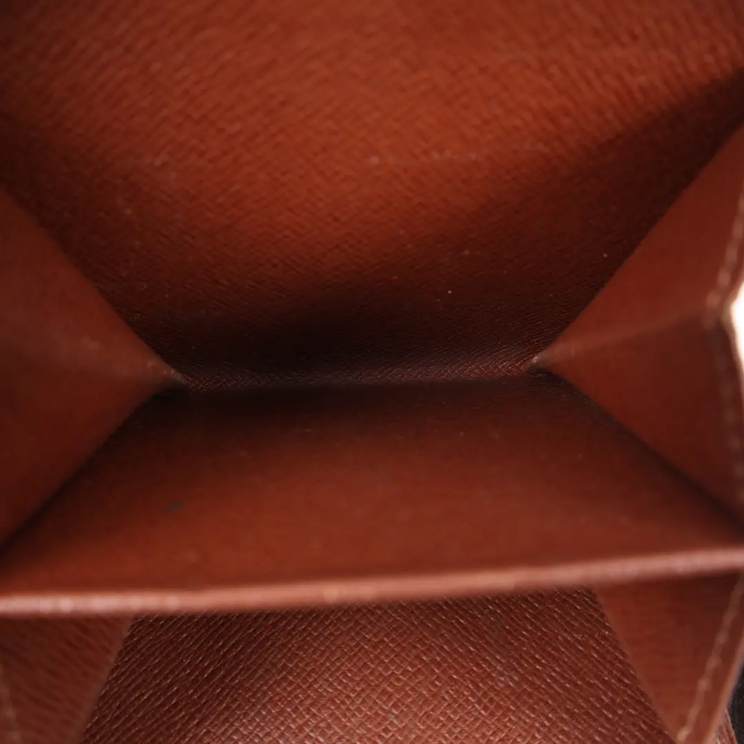 Louis Vuitton Monogram Compact Wallet Brown Canvas