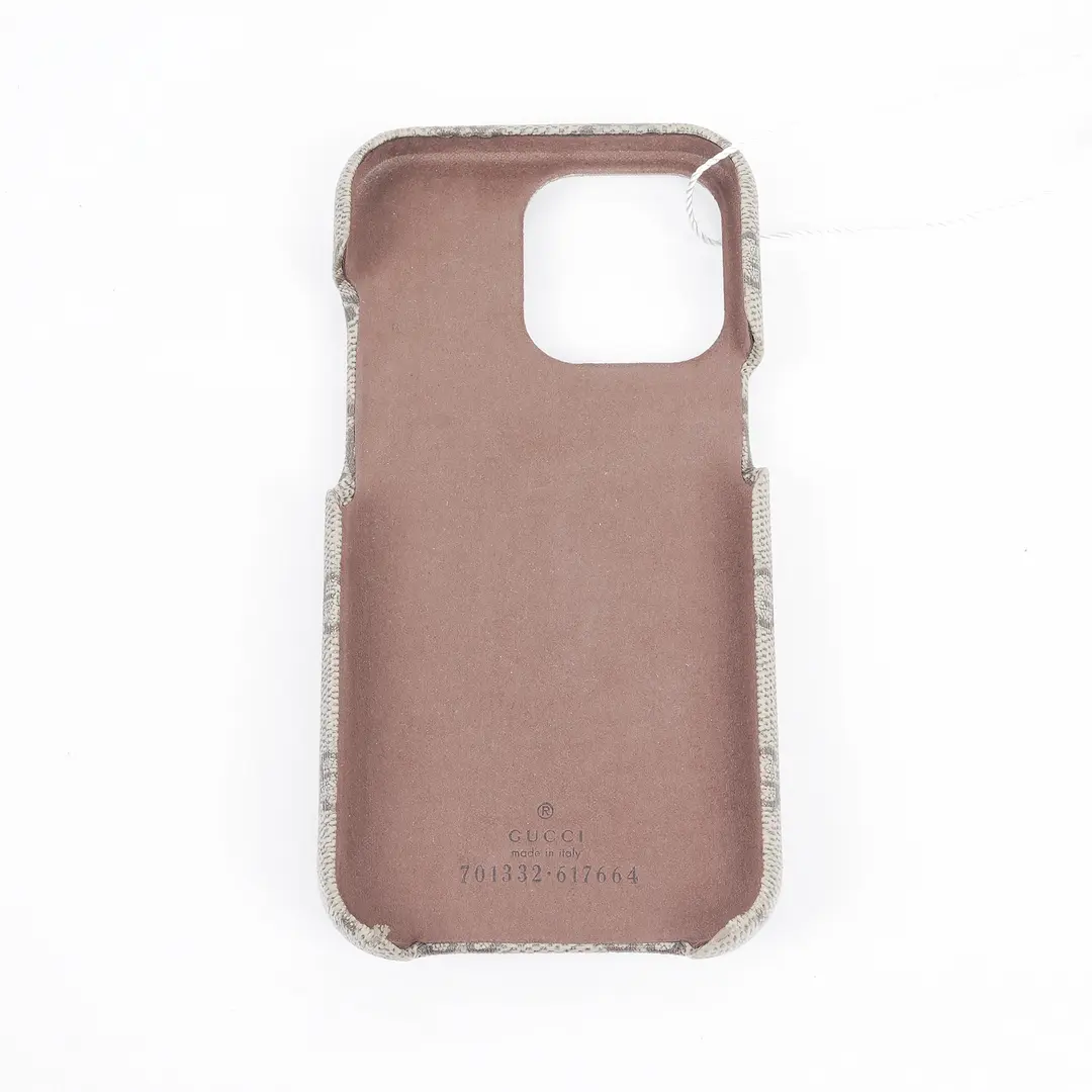 Gucci Ophidia Beige GG Supreme iPhone Case