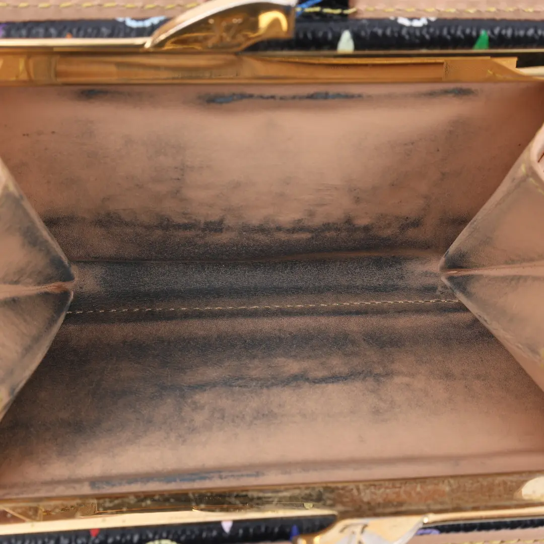 Louis Vuitton Portefeuille Viennois Black Multicolore Wallet