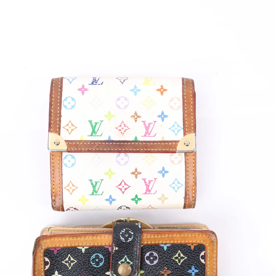 Louis Vuitton Monogram Multicolore Wallet Set