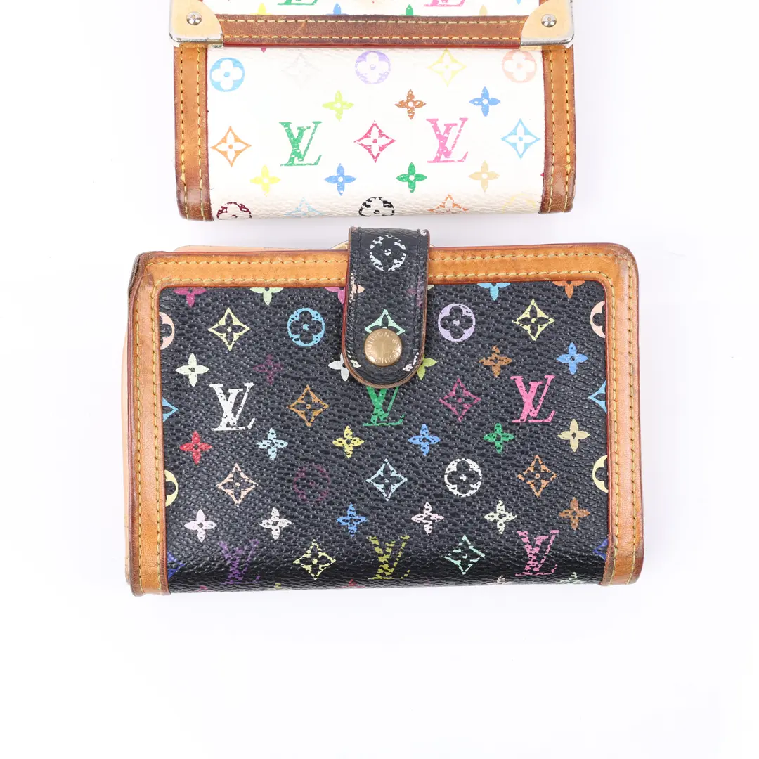 Louis Vuitton Monogram Multicolore Wallet Set