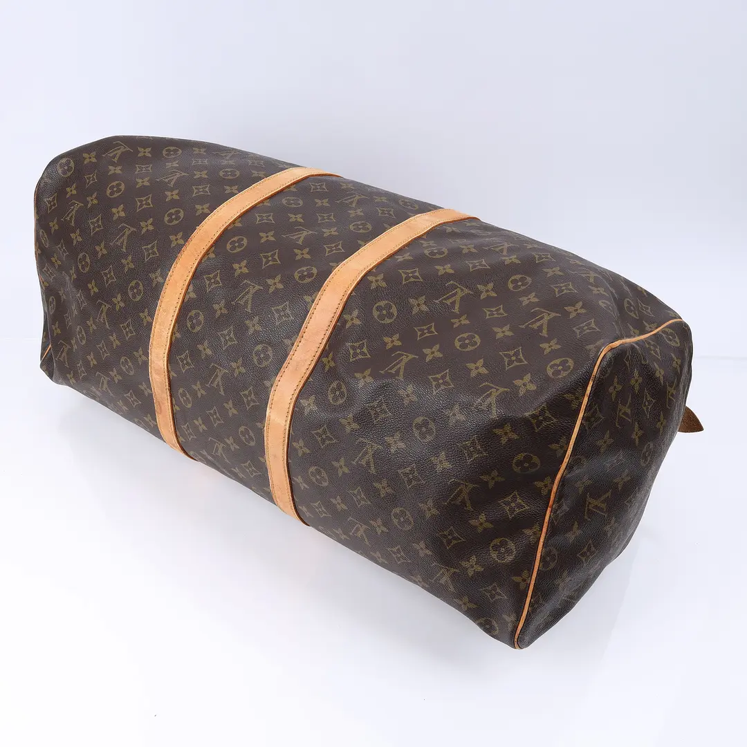Louis Vuitton Keepall 55 Brown Monogram Duffle Bag