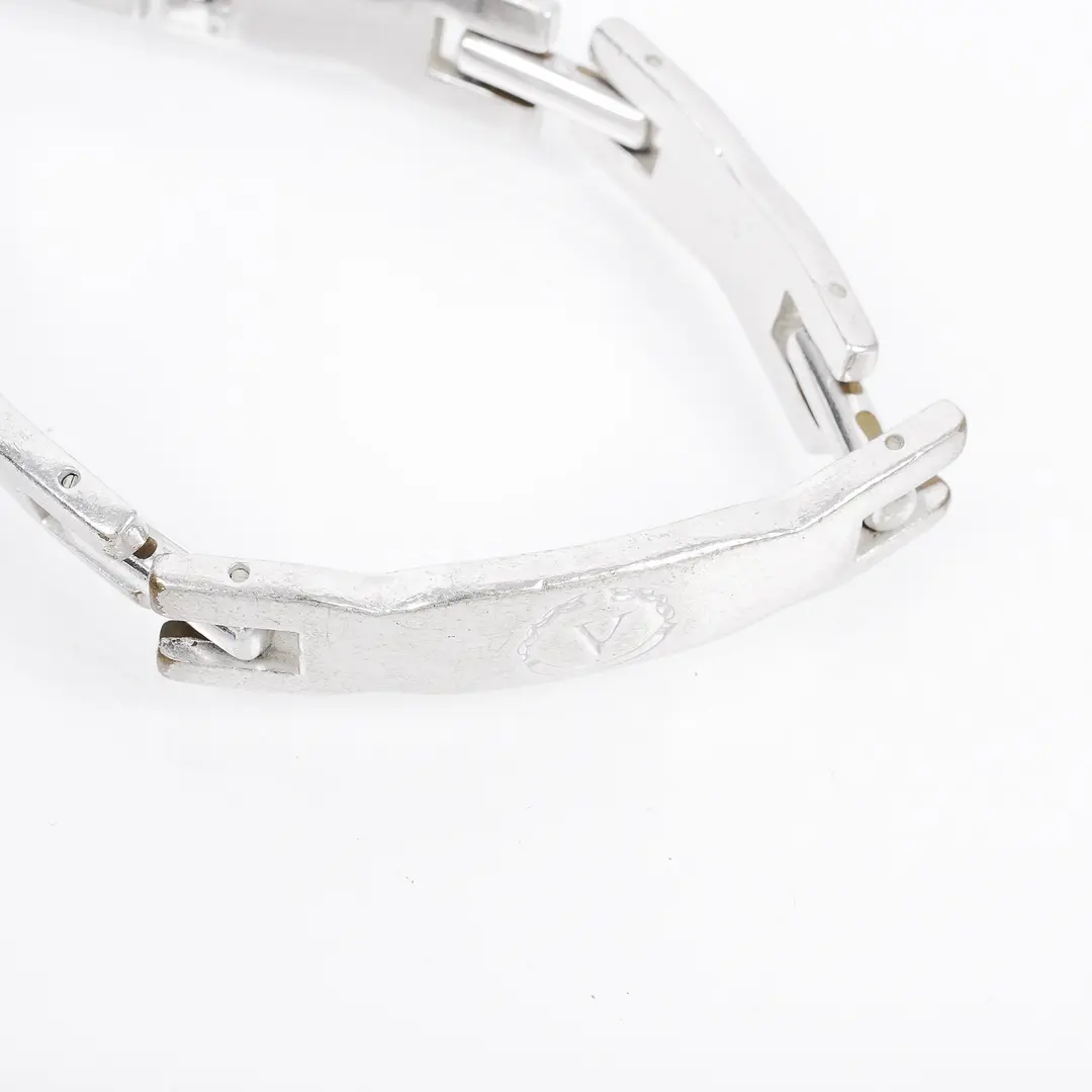 Valentino Domani Silver Metal Link Bracelet