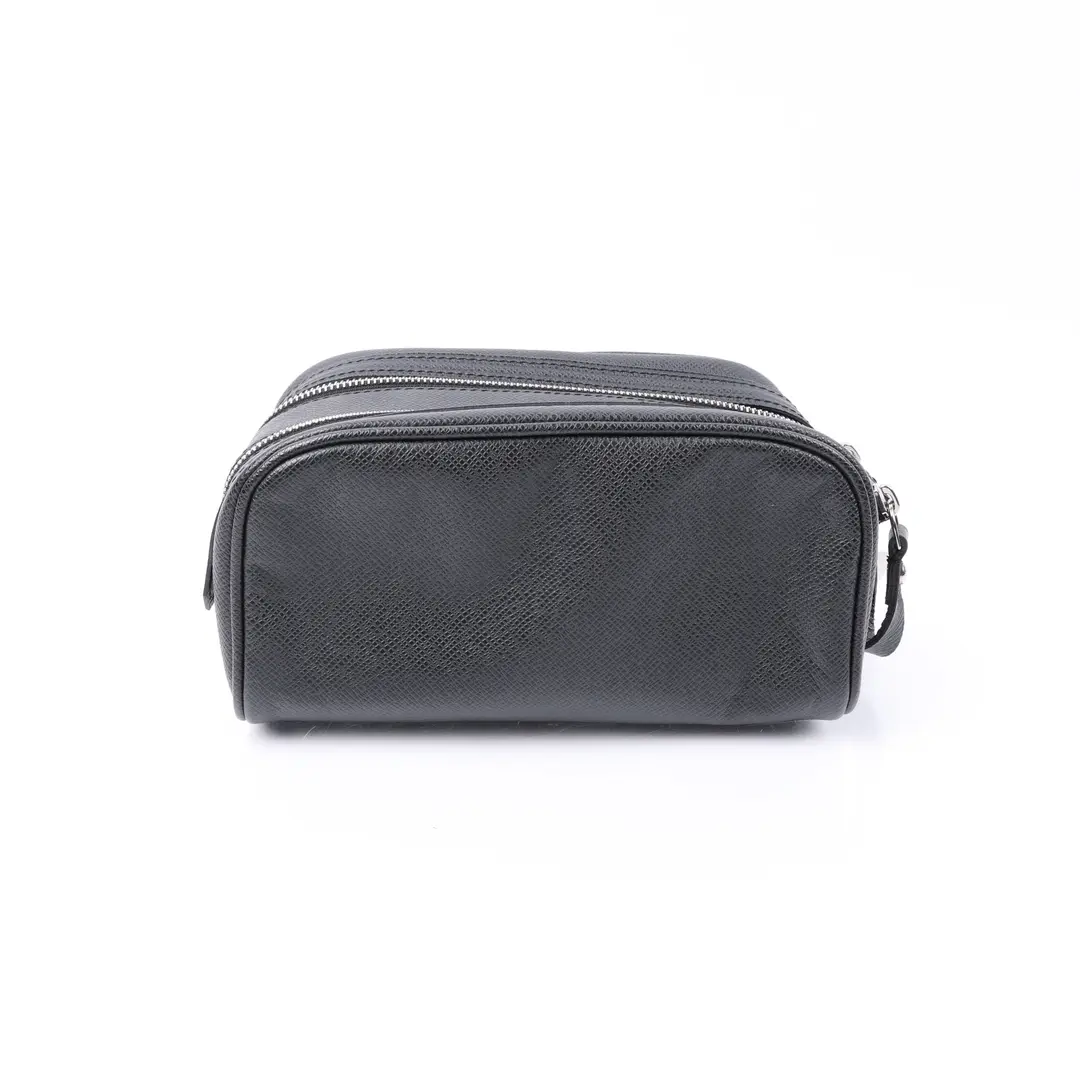 Louis Vuitton Trousse Toilette Black Taiga Leather