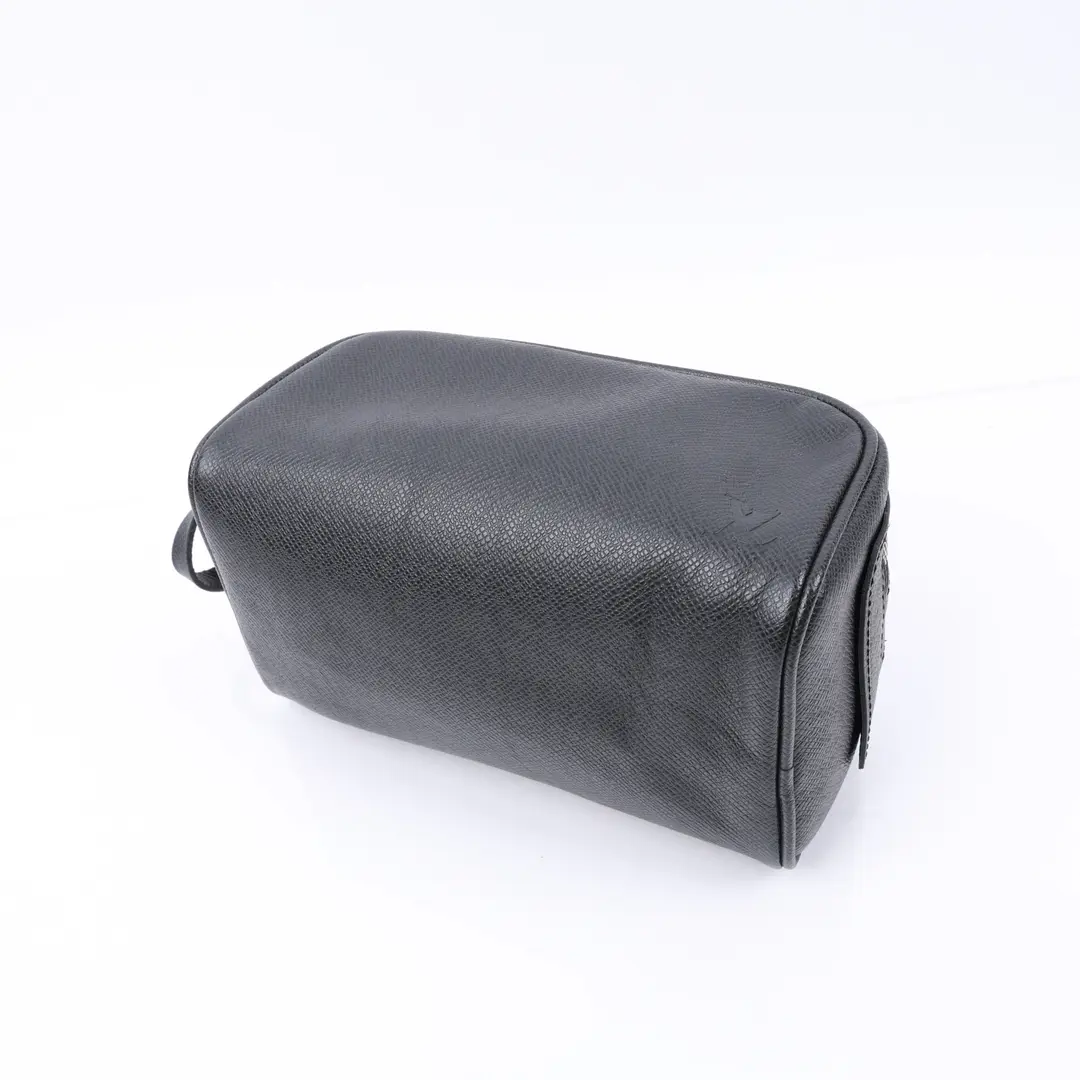Louis Vuitton Trousse Toilette Black Taiga Leather