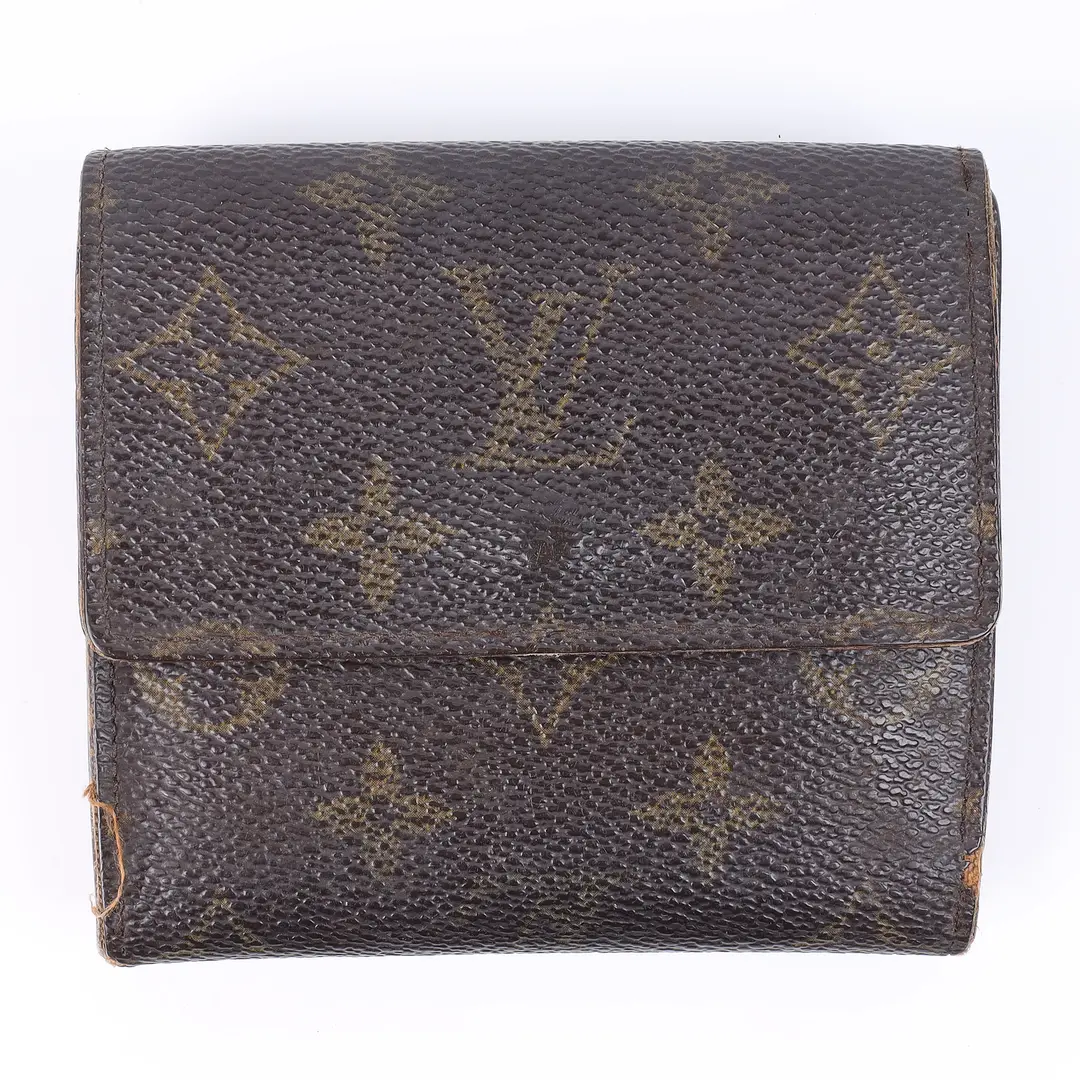 Louis Vuitton Elise Brown Monogram Canvas Wallet