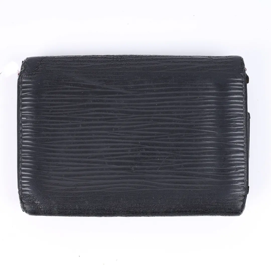 Louis Vuitton 6 Key Holder Black Epi Leather