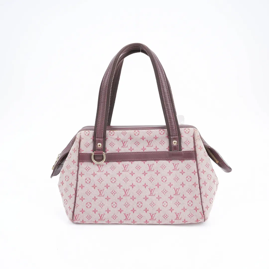 Louis Vuitton Josephine PM Pink Monogram Mini Lin Bag
