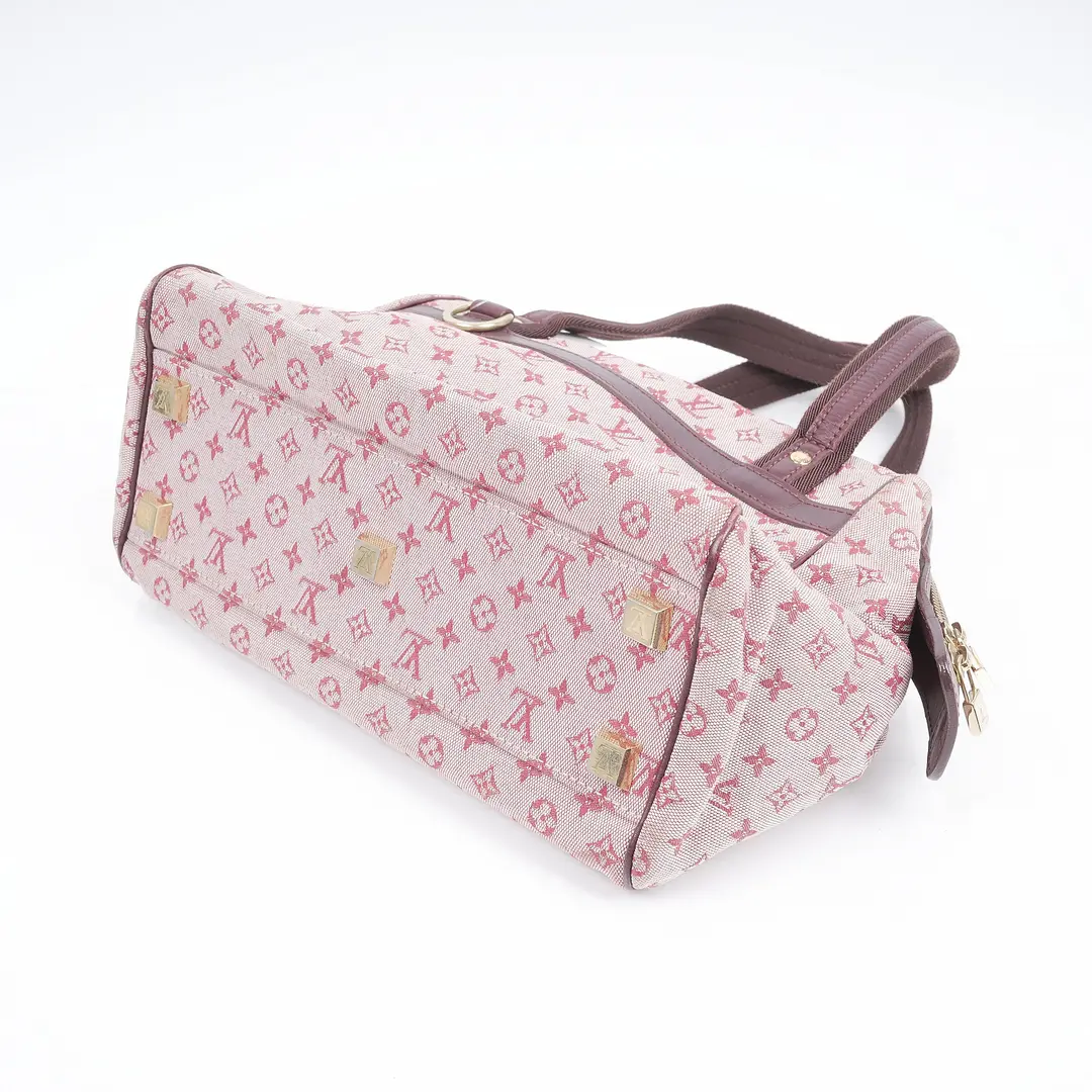 Louis Vuitton Josephine PM Pink Monogram Mini Lin Bag