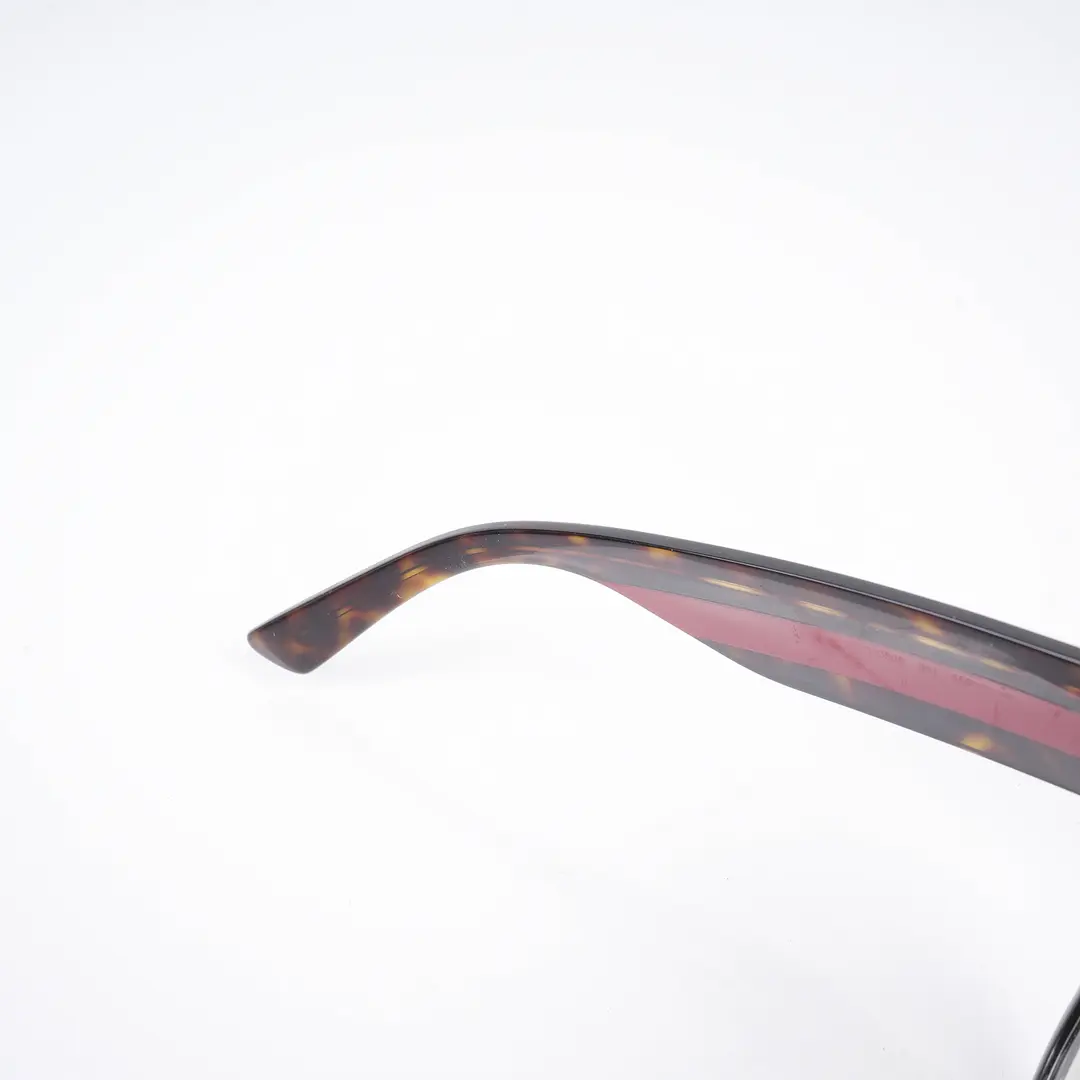 Gucci GG0058S Black Acetate Cat-Eye Sunglasses