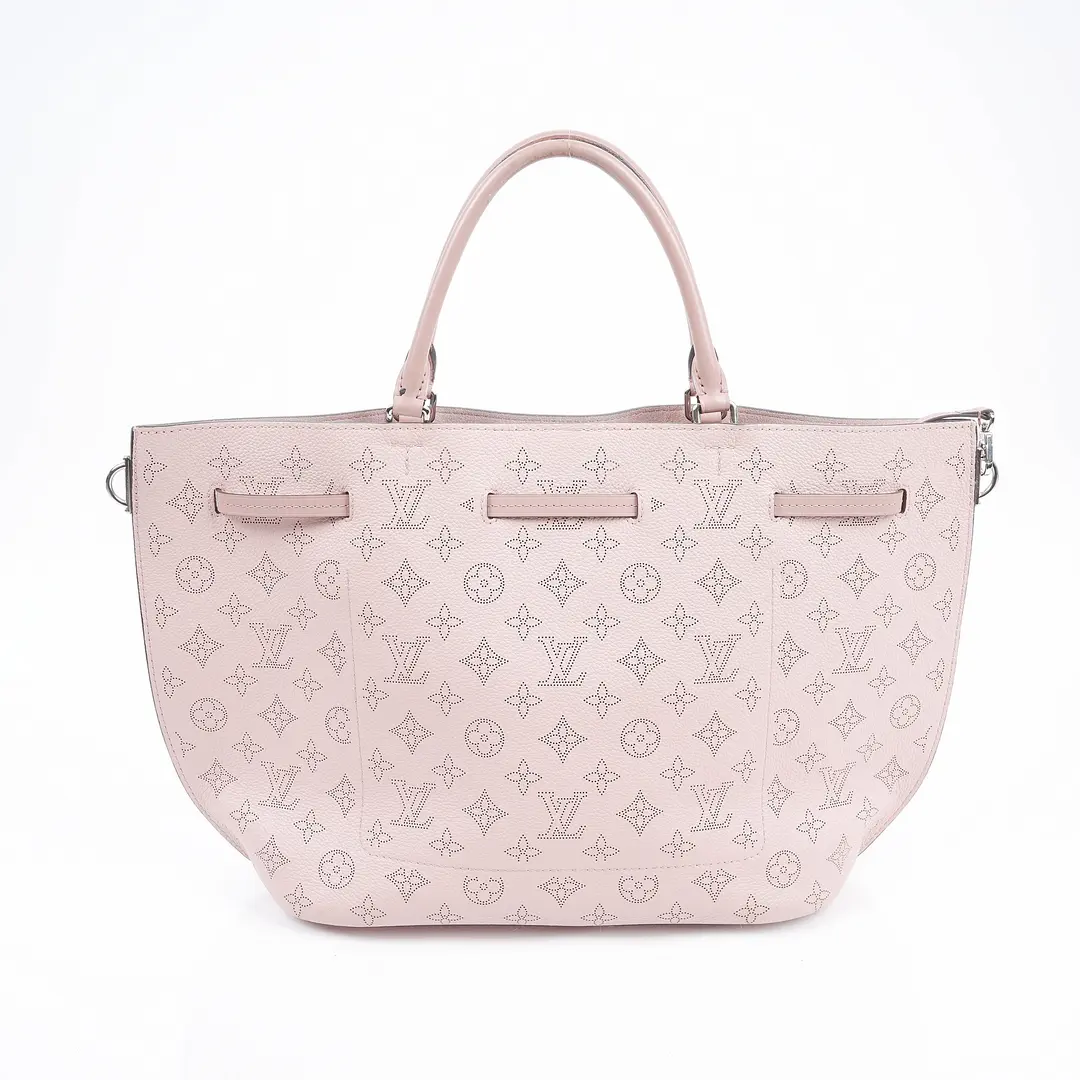 Louis Vuitton Hina PM Pink Mahina Leather Shoulder Bag