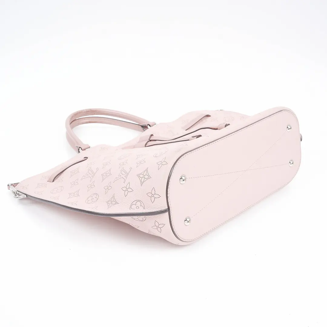 Louis Vuitton Hina PM Pink Mahina Leather Shoulder Bag