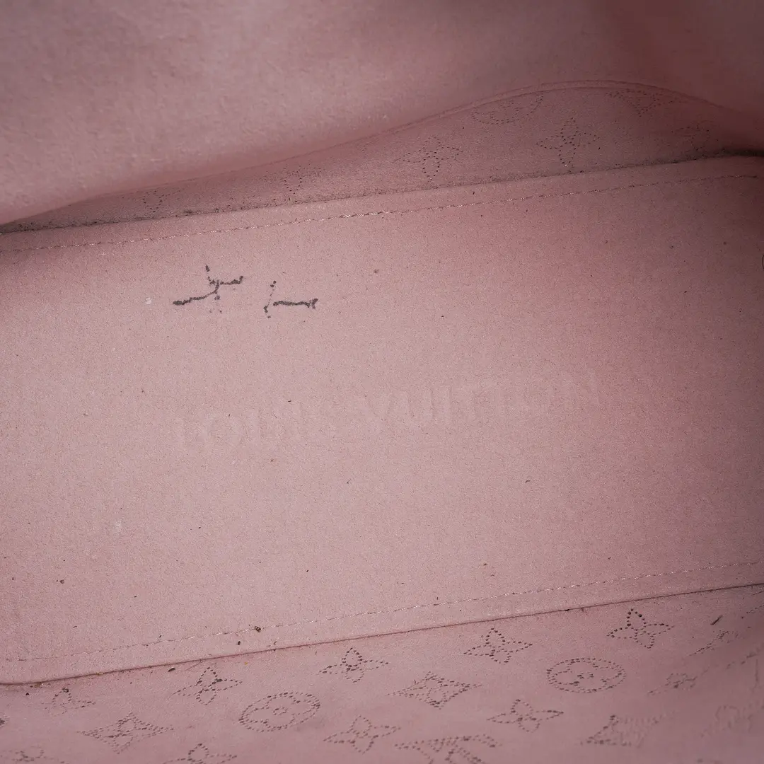Louis Vuitton Hina PM Pink Mahina Leather Shoulder Bag