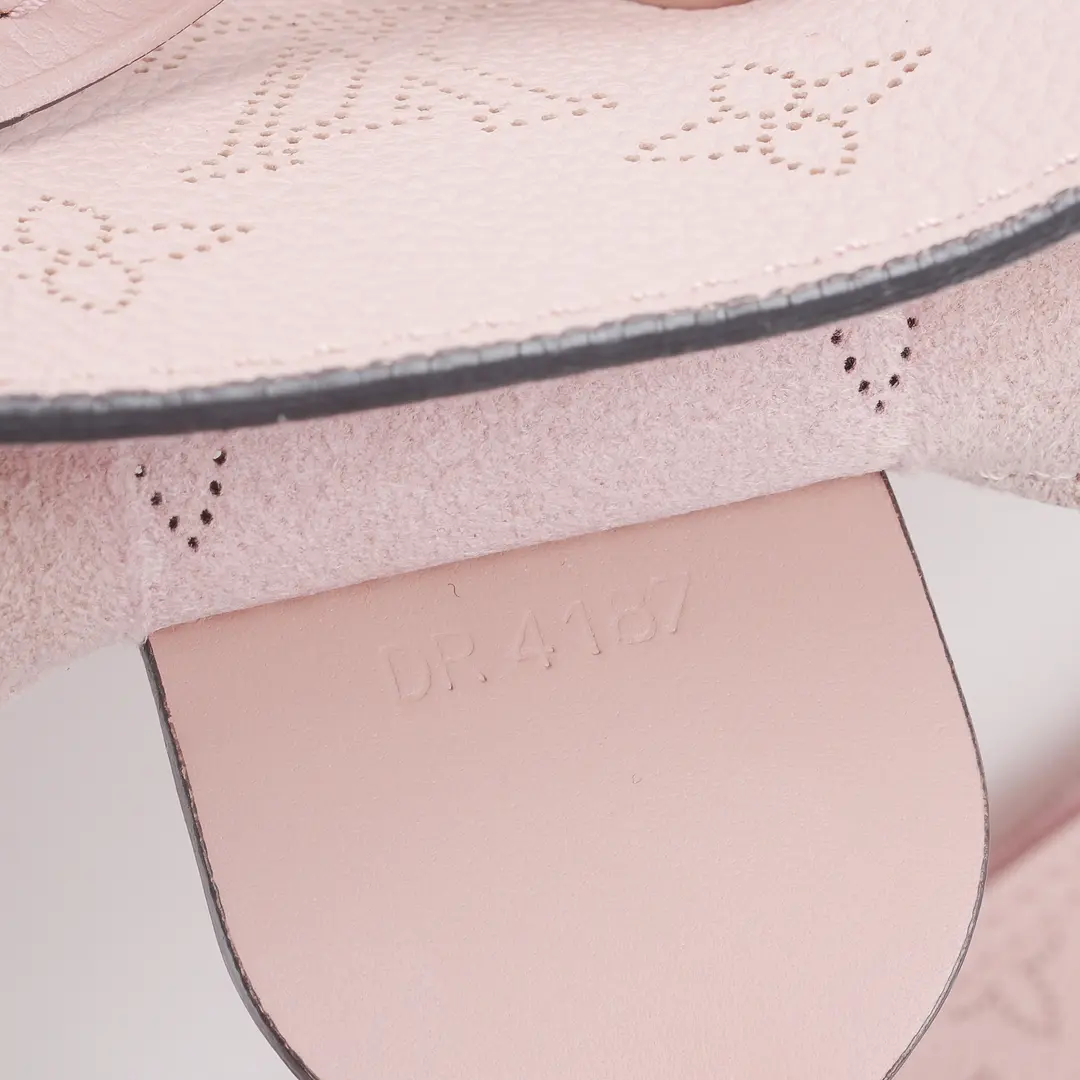 Louis Vuitton Hina PM Pink Mahina Leather Shoulder Bag