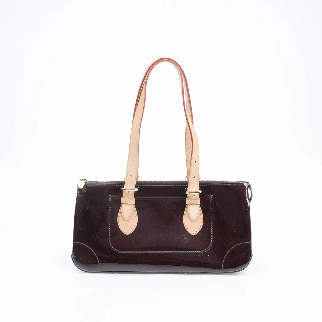 Louis Vuitton Rosewood Avenue Purple Vernis Shoulder Bag