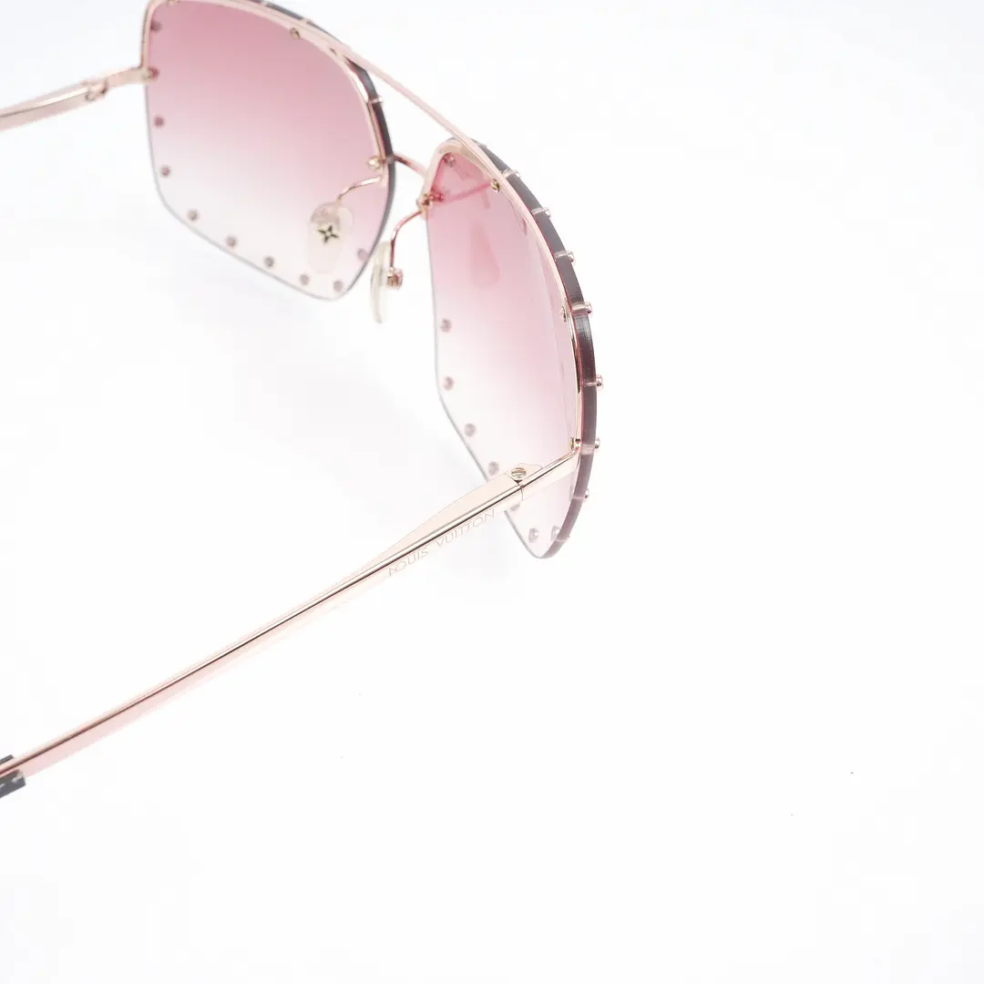 Louis Vuitton The Party Pink Metal Sunglasses