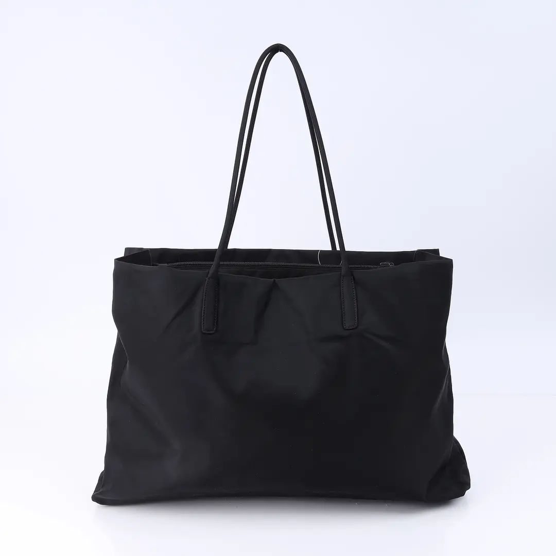 Prada Tessuto Basic Black Nylon Tote Bag