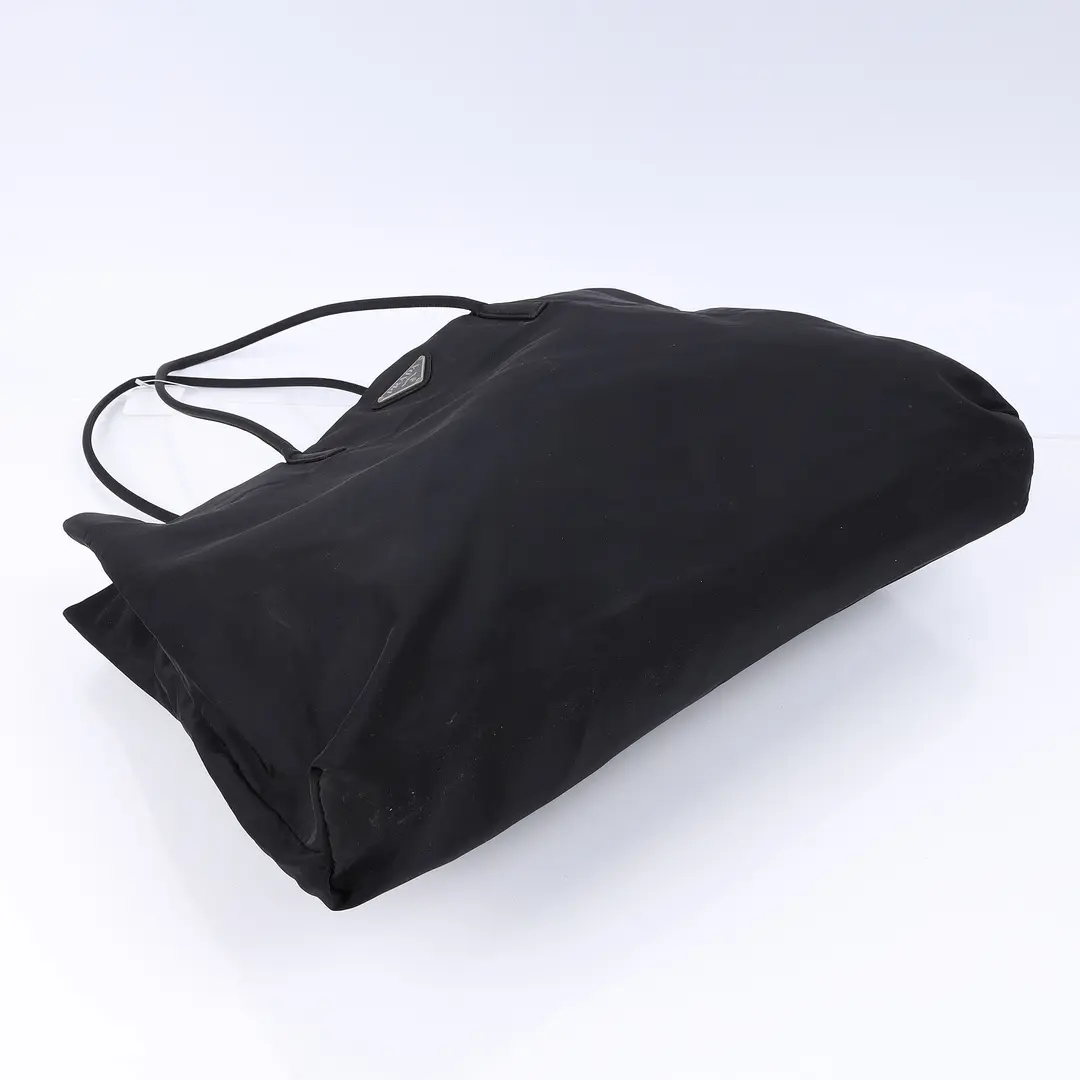 Prada Tessuto Basic Black Nylon Tote Bag