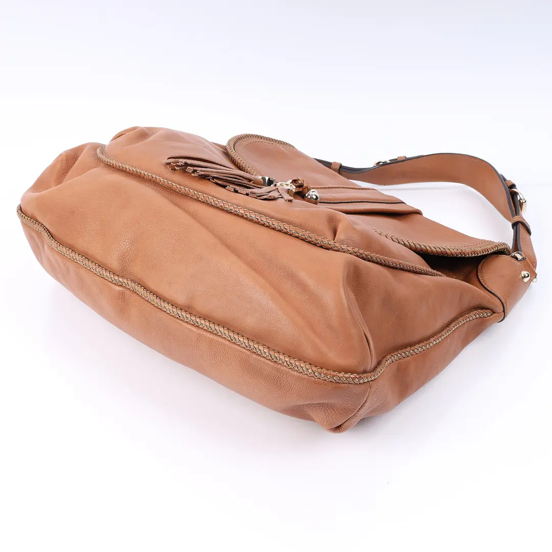 Gucci Marrakesh Brown Leather Shoulder Bag