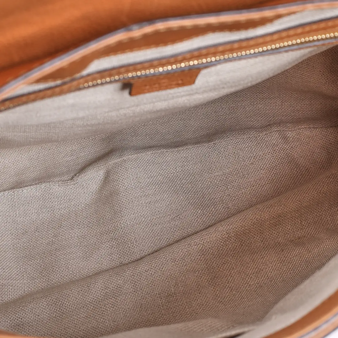 Gucci Marrakesh Brown Leather Shoulder Bag
