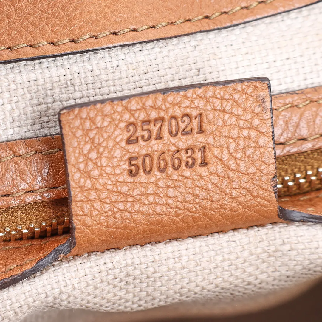 Gucci Marrakesh Brown Leather Shoulder Bag