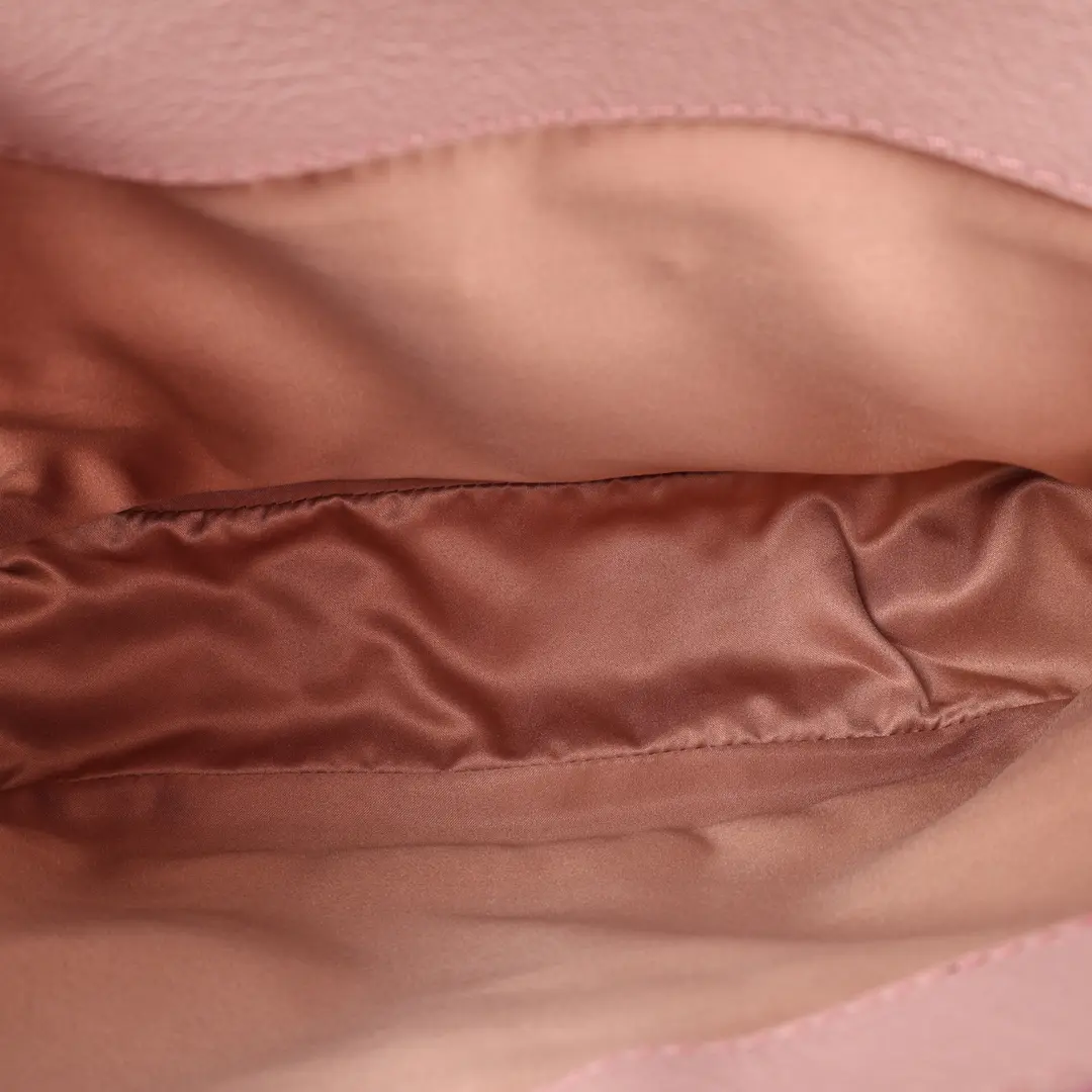 Miu Miu Madras Two Tone Pink Leather Shoulder Bag